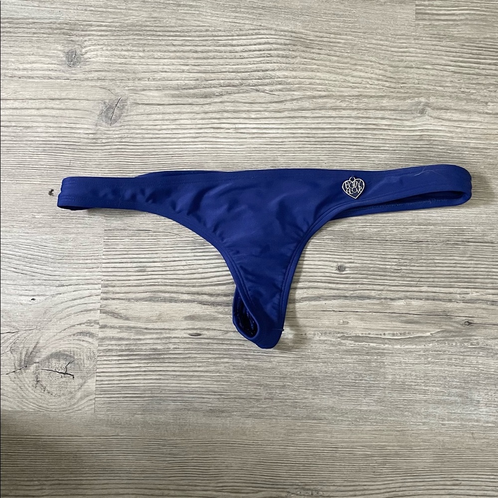 Body Glove Thong Bikini Bottoms - Navy Blue